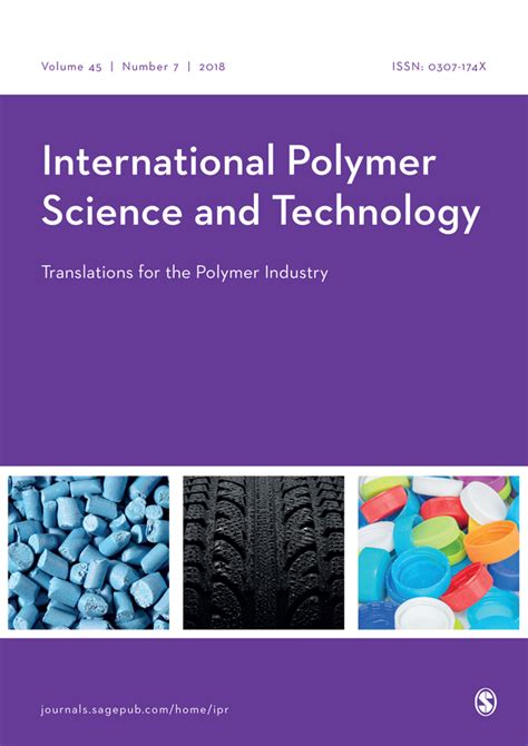 International Polymer Science and Technology - SAGE … - wintechmobiles.com