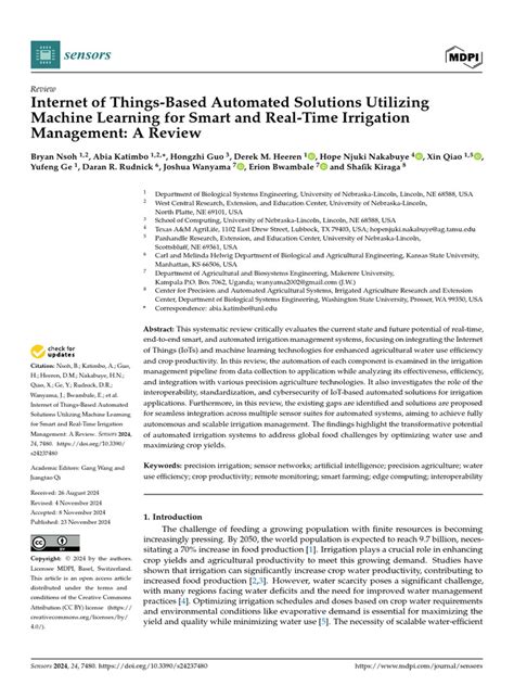 Internet of Things-Based Automated Solutions Utilizing … - raincitystudios.com