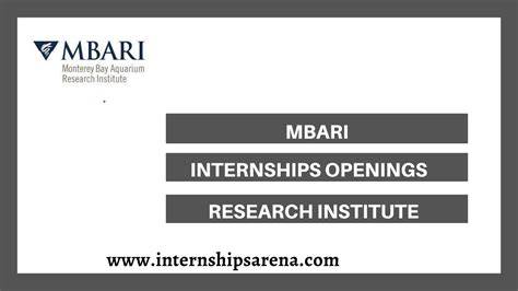 Internships • MBARI - raincitystudios.com