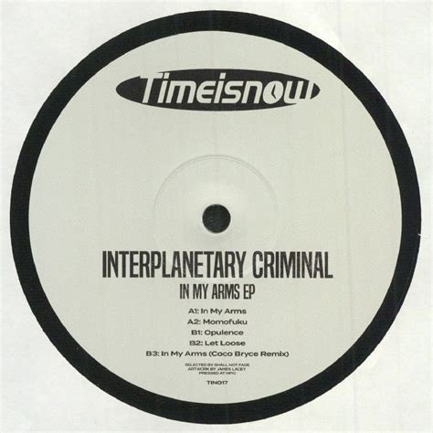 INTERPLANETARY CRIMINAL - In My Arms EP Vinyl at Juno …