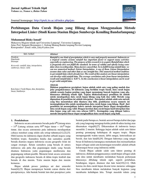 Interpolasi Data Curah Hujan Sumberejo - wintechmobiles.com