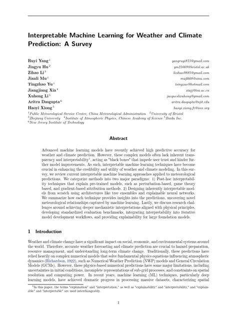 Interpretable Machine Learning for Weather and Climate - coolestguyplanet.net