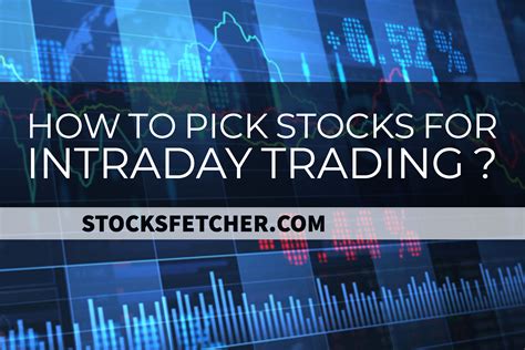 Read Online Intraday Trading How To Pick Stocks Intraday A Day Before By B Jonathan