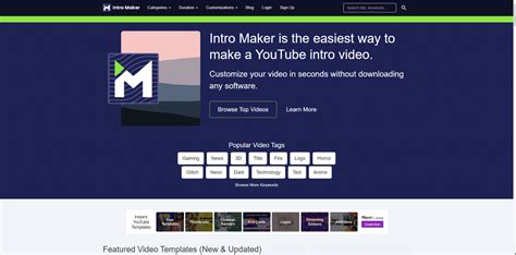 Intro Maker - Intro Video Templates for YouTube - muktibox.com