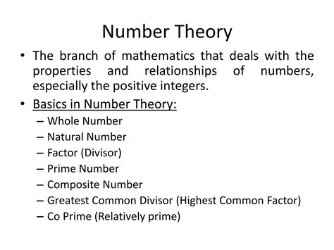 Introduction NUMBER THEORY AND - University of Connecticut - wintechmobiles.com