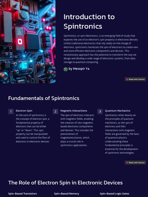 Introduction to Spintronics - UMD - wintechmobiles.com