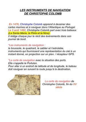 Intruments Christophe Colomb - Calaméo - wintechmobiles.com