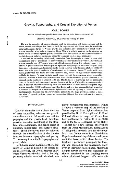 Investigation of Venus’ thermal history, crustal evolution, and core ... - wintechmobiles.com