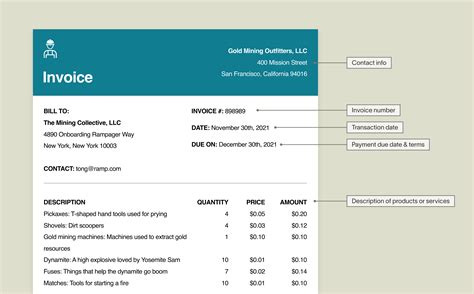 INVOICE - Vendors