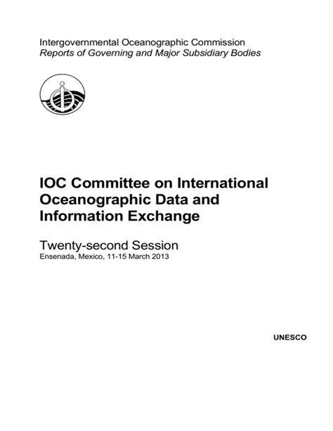 IOC Ocean Data and Information System Catalogue - raincitystudios.com