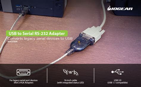 IOGEAR GUC232A - USB to Serial RS-232 Adapter - Solvusoft