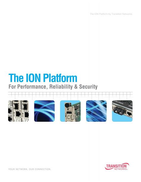 ION Media Conversion Platform-Brochure - Anixter