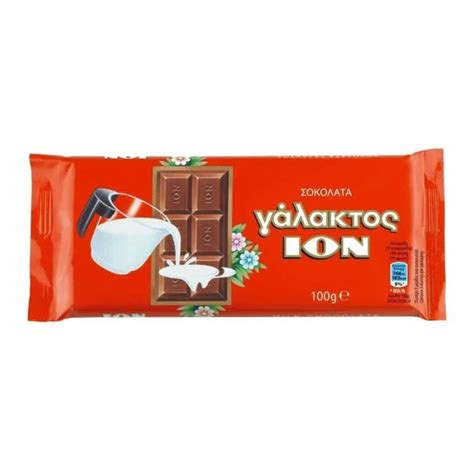 ION Milk Chocolate 100gr Agora Greek Delicacies UK