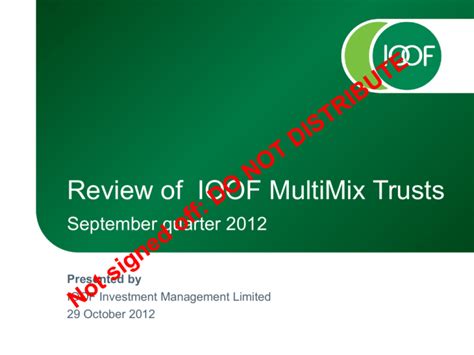 IOOF WB Cnsrv-IOOF MultiMix IOF0237AU Parent Morningstar