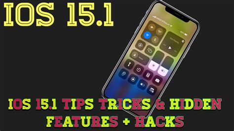 IOS 15.1 New Features ios 15.1 tipstricks & hidden features …