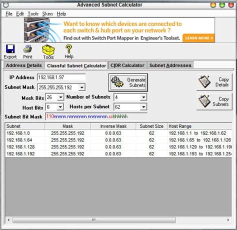 IP Calculator ip-tools.net