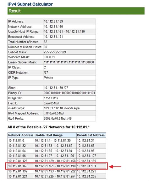 IP Subnet Calculator IPTP Networks.