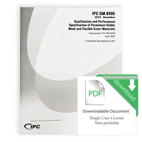 IPC SM-840E-CN-2010 - Qualification and Performance …