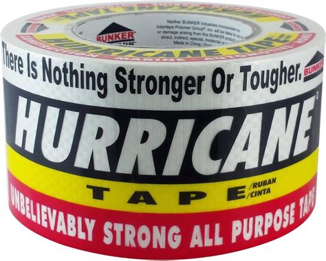 IPG - Bunker Hurricane Tape 2.83inch x 60 yd White -Single Roll-