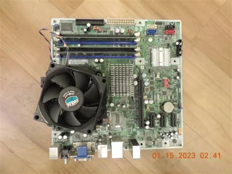 IPIEL-LA Motherboard Combo CPU 4GB RAM 487741-001 - eBay