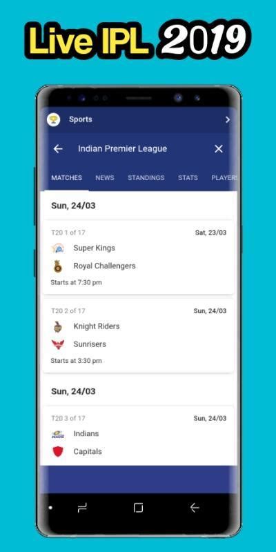 IPL 2019 Live APK Download for Android 