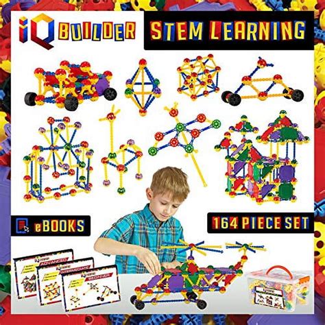 IQ BUILDER STEM Learning Toys Creative Construction Engineering Fun