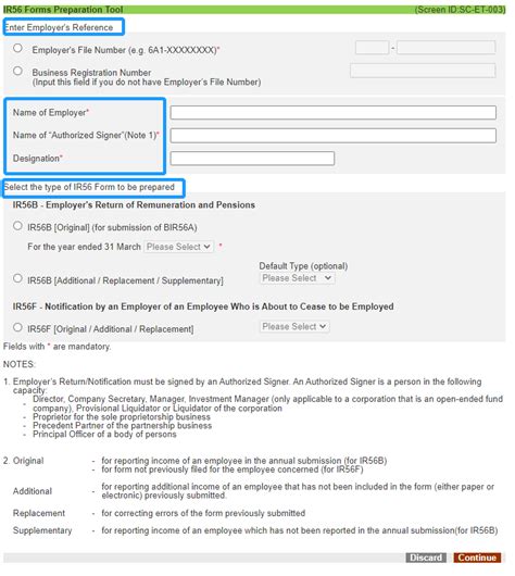 IR56 Forms Preparation Tool - Workstem