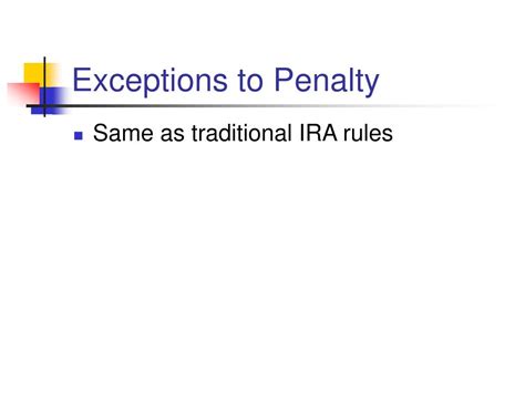 IRA penalty has multiple exceptions