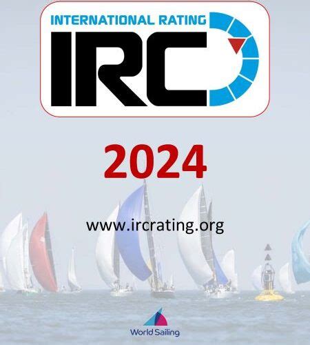 IRC Rating opens for 2024 ClubRacer.eu