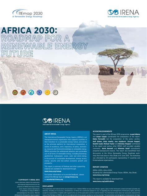 IRENA Africa 2030 REmap 2015 Low res