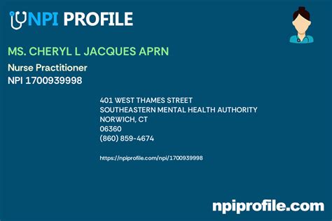 IRENE D GUMBOC APRN, NPI 1407346323 - Nurse Practitioner in Norwich, CT