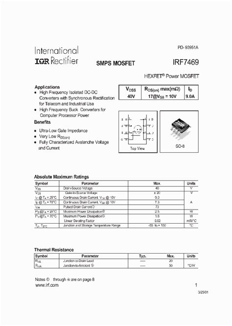 IRF7469 Price & Stock DigiPart