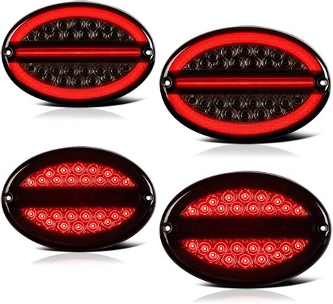 IRIS SELECTIONテールライトVIPMOTOZ For Pickup Brake Tail Full-LED Housing Red …