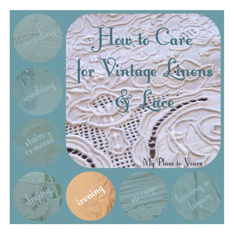 IRONING: How to Care for Vintage Linens & Lace - muktibox.com
