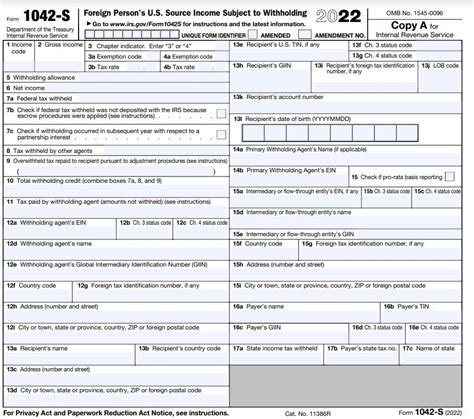 IRS Form 1042s What It is & 1042s Instructions Tipalti