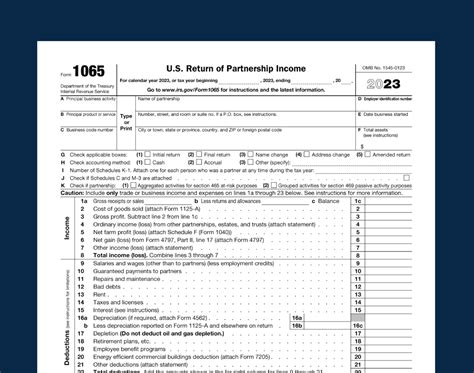 IRS Form 1065 Instructions A StepbyStep Guide NerdWallet