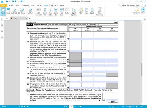 IRS Form 2210Fill it with the Best Form Filler