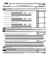 IRS Form 8888 Download Fillable PDF or Fill Online Allocation of Refund