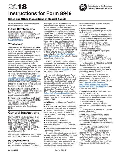IRS Form 8949 instructions.
