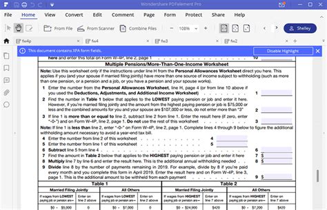 IRS Form W4P Fill it out in an Efficient Way