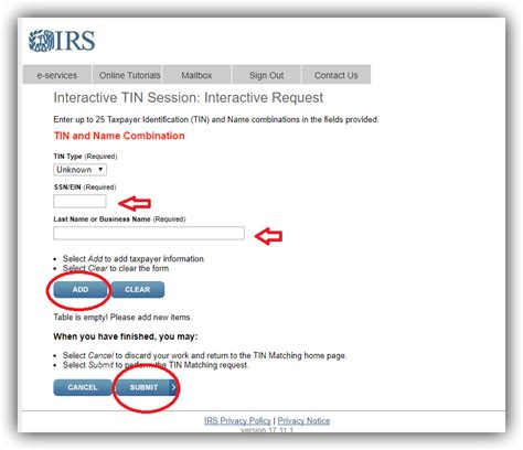 IRS TIN Matching - TIN Lookup & Verification Online …