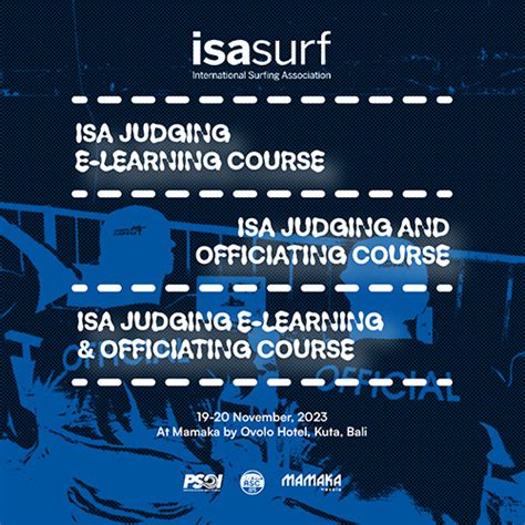 ISA Judging & Officiating — International Surfing Association