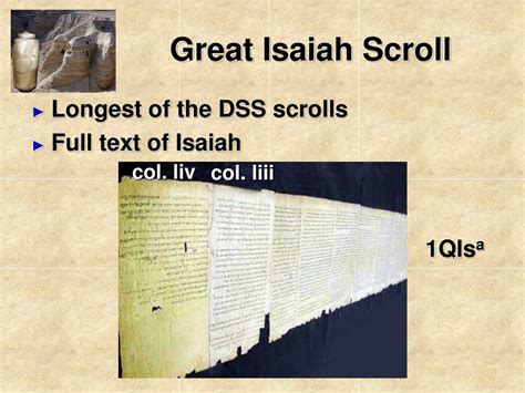 Isaiah Scroll - wintechmobiles.com