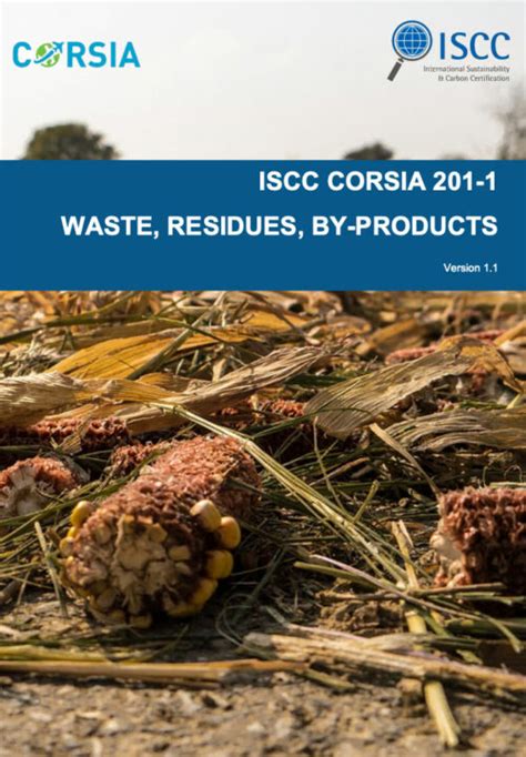 ISCC CORSIA 201-1 WASTE, RESIDUES, BY-PRODUCTS - ICAO