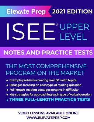 Full Download Isee Upper Level Notes And Practice Tests By Lisa James