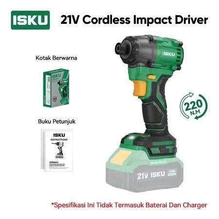 ISKU Cordless Impact Driver 21V 220Nm Mesin Bor ... - Shopee … - raincitystudios.com