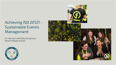 ISO 20121 – Sustainable Event Management – Implementation Training