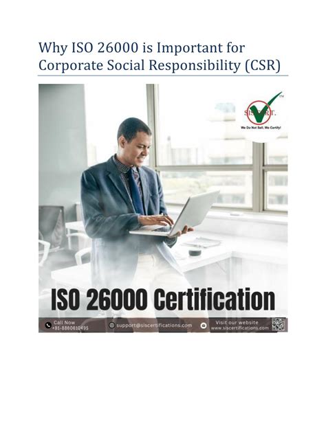 ISO 26000 for Corporate Social Responsibility: How to Get Started Proc…