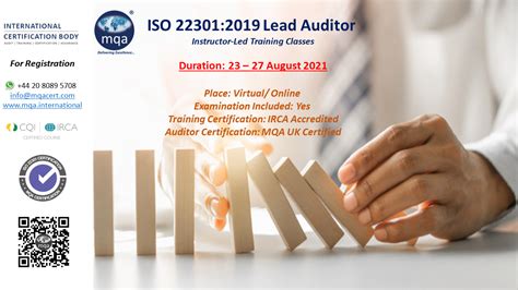 ISO-22301-Lead-Auditor Schulungsunterlagen