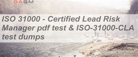 ISO-31000-CLA PDF Testsoftware